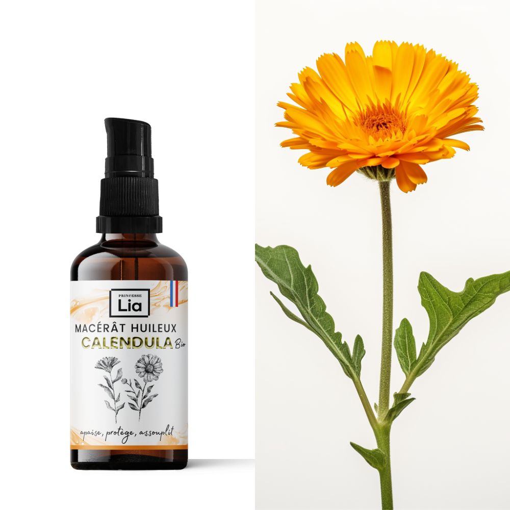 Macérât de calendula bio & français - Princesse Lia