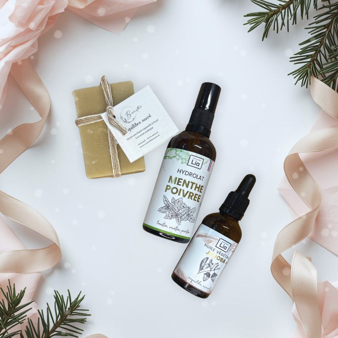 Coffret Noël Équilibre – Rituel peau mixte & harmonieuse