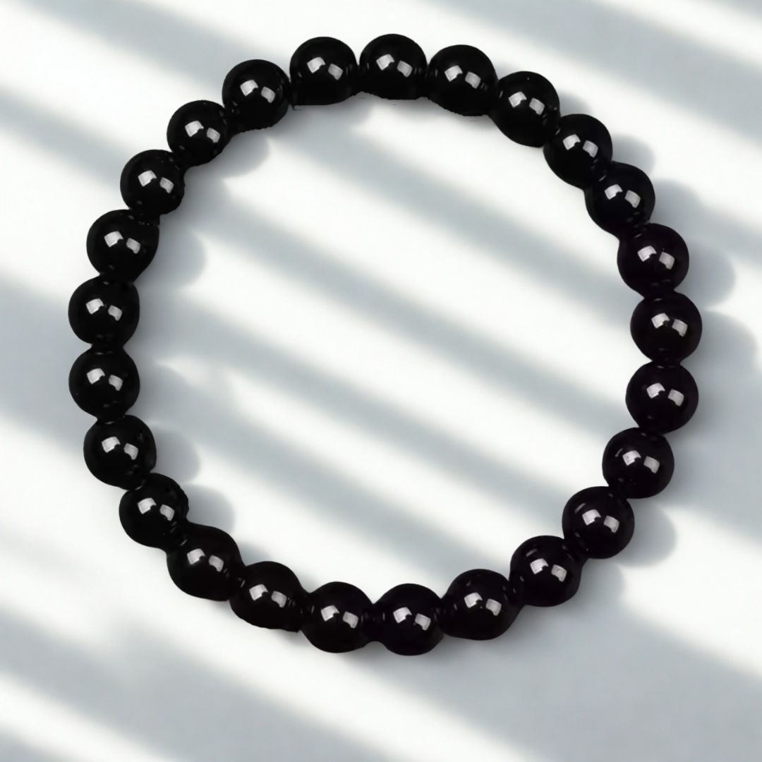 Bracelet Onyx – Protection & Ancrage | Pierre Naturelle
