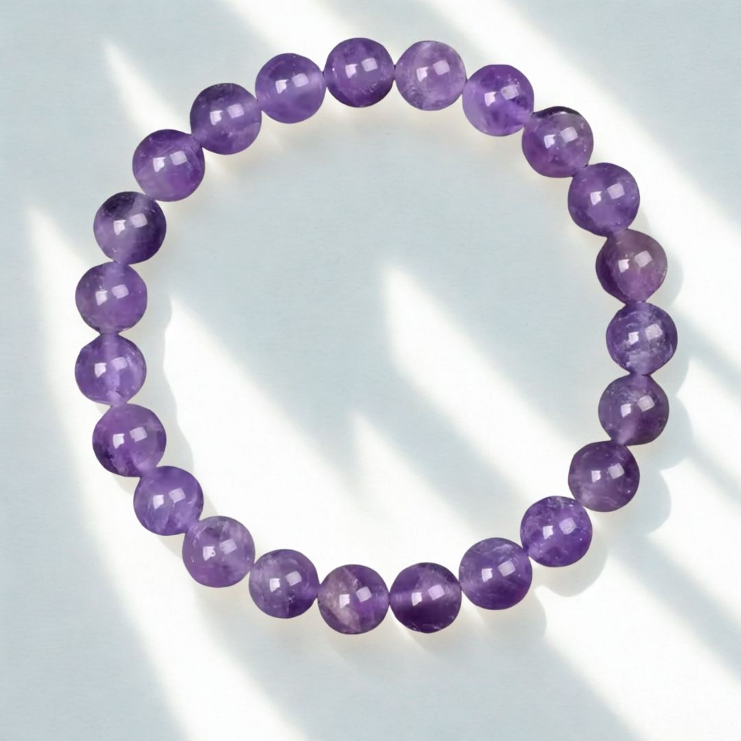 Bracelet Améthyste – Protection & Apaisement | Pierre Naturelle