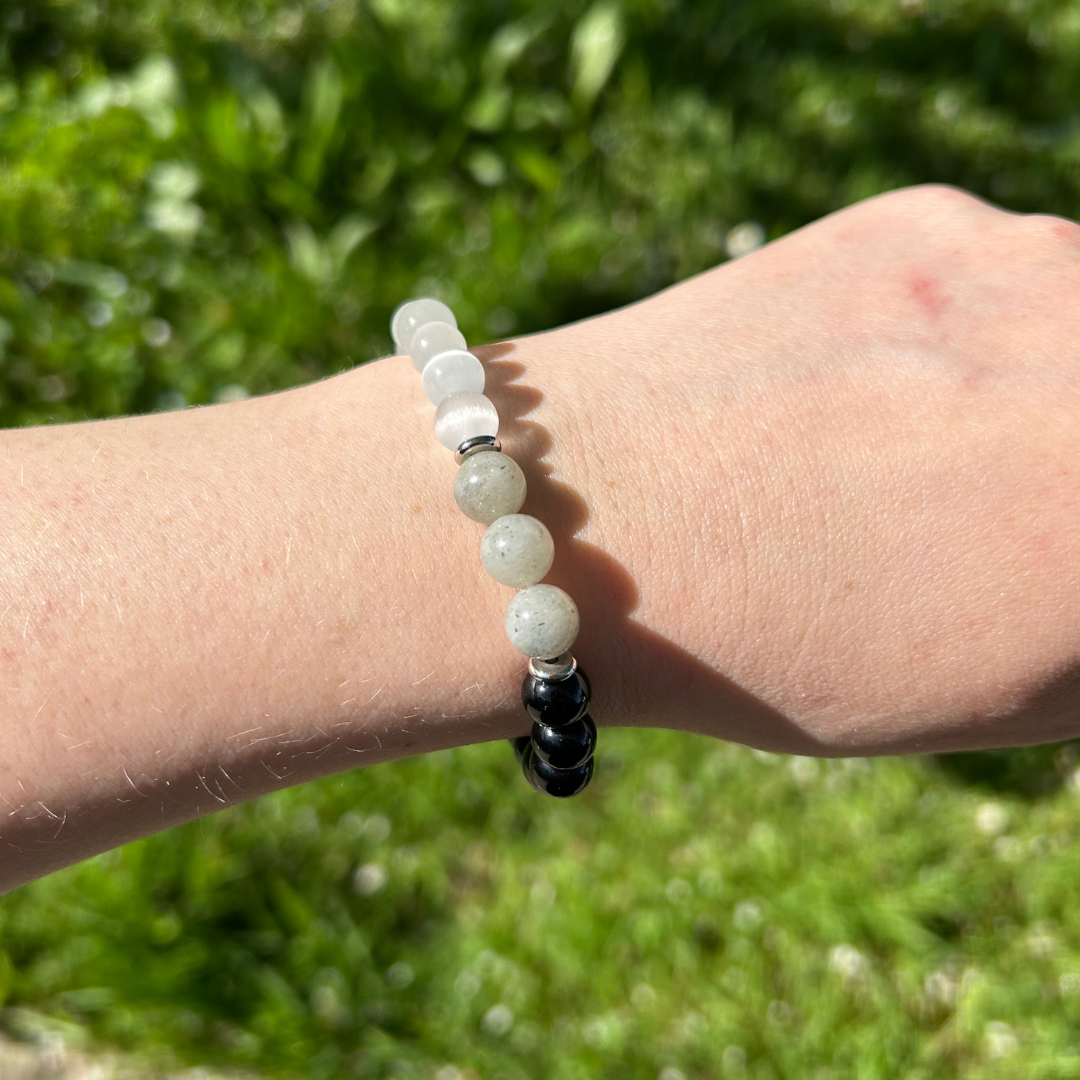 Bracelet protection – Aura & Ancrage | Pierres Naturelles