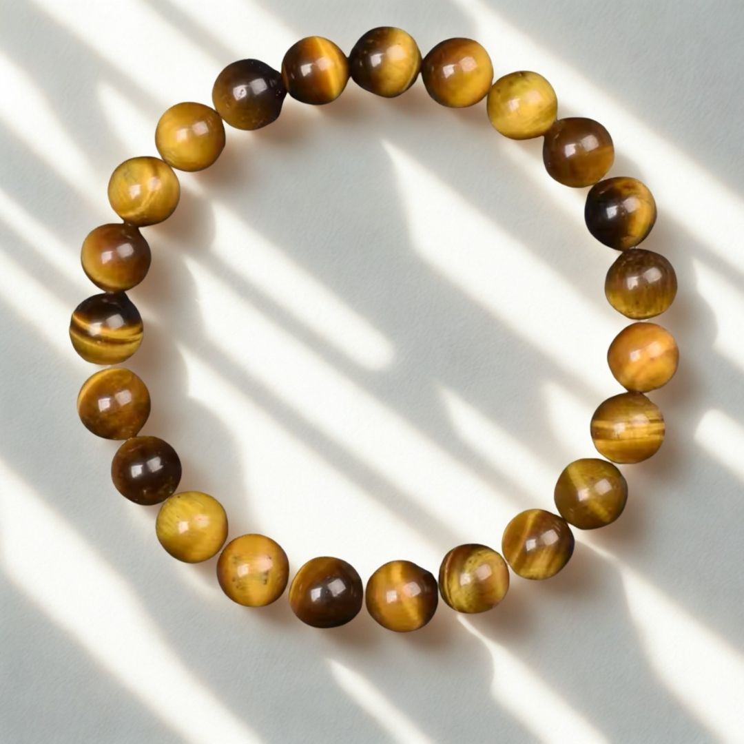 Bracelet Œil de Tigre – Force & Protection | Pierre Naturelle
