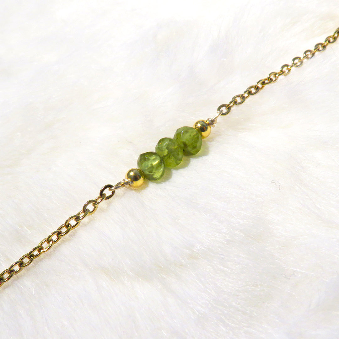 Bracelet Green Péridot