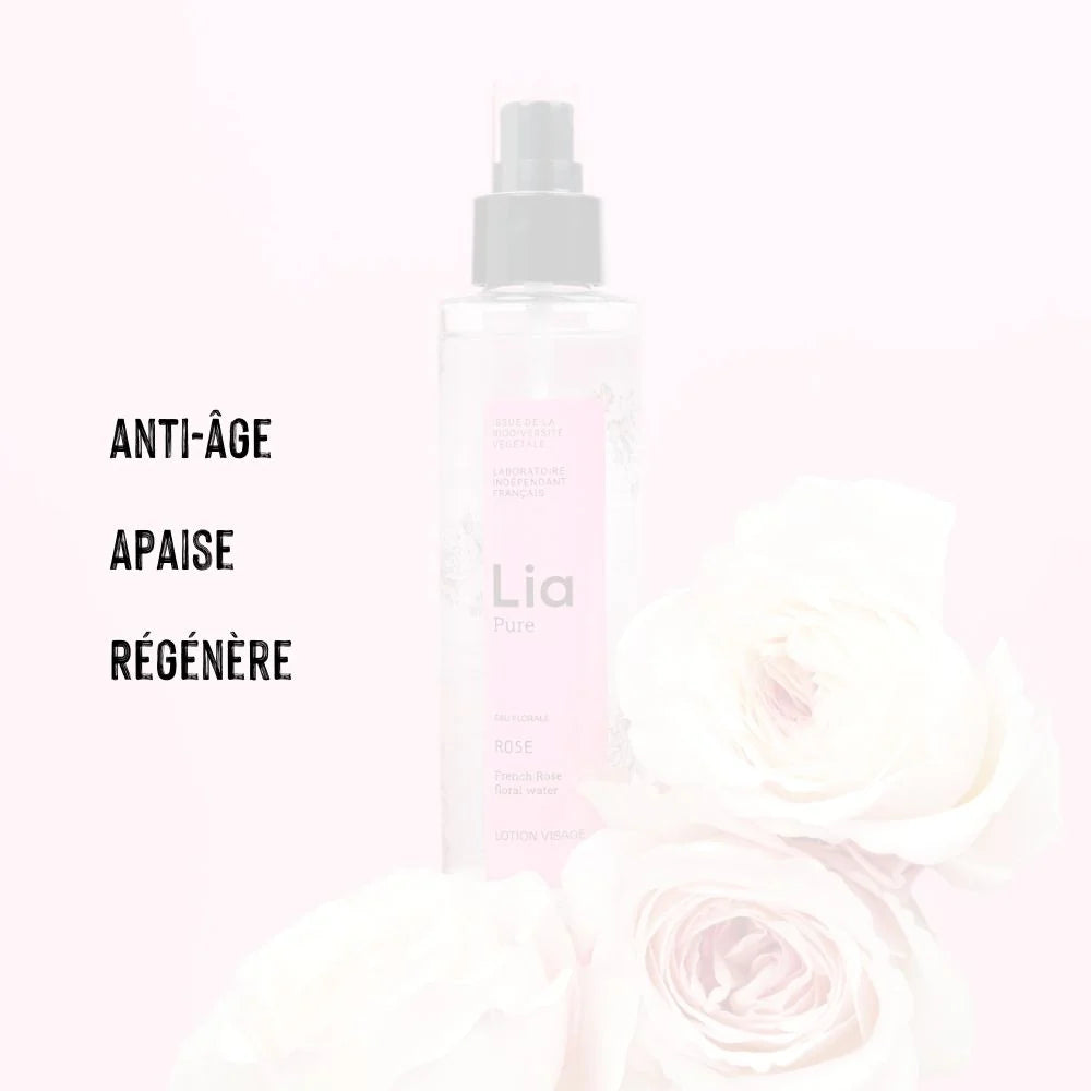 Eau Florale de Rose Bio - Laboratoire Lia