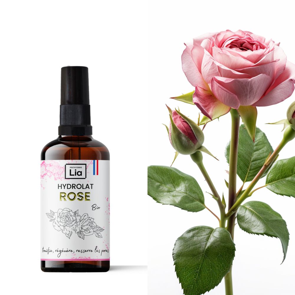 Hydrolat de Rose Biologique - Princesse Lia