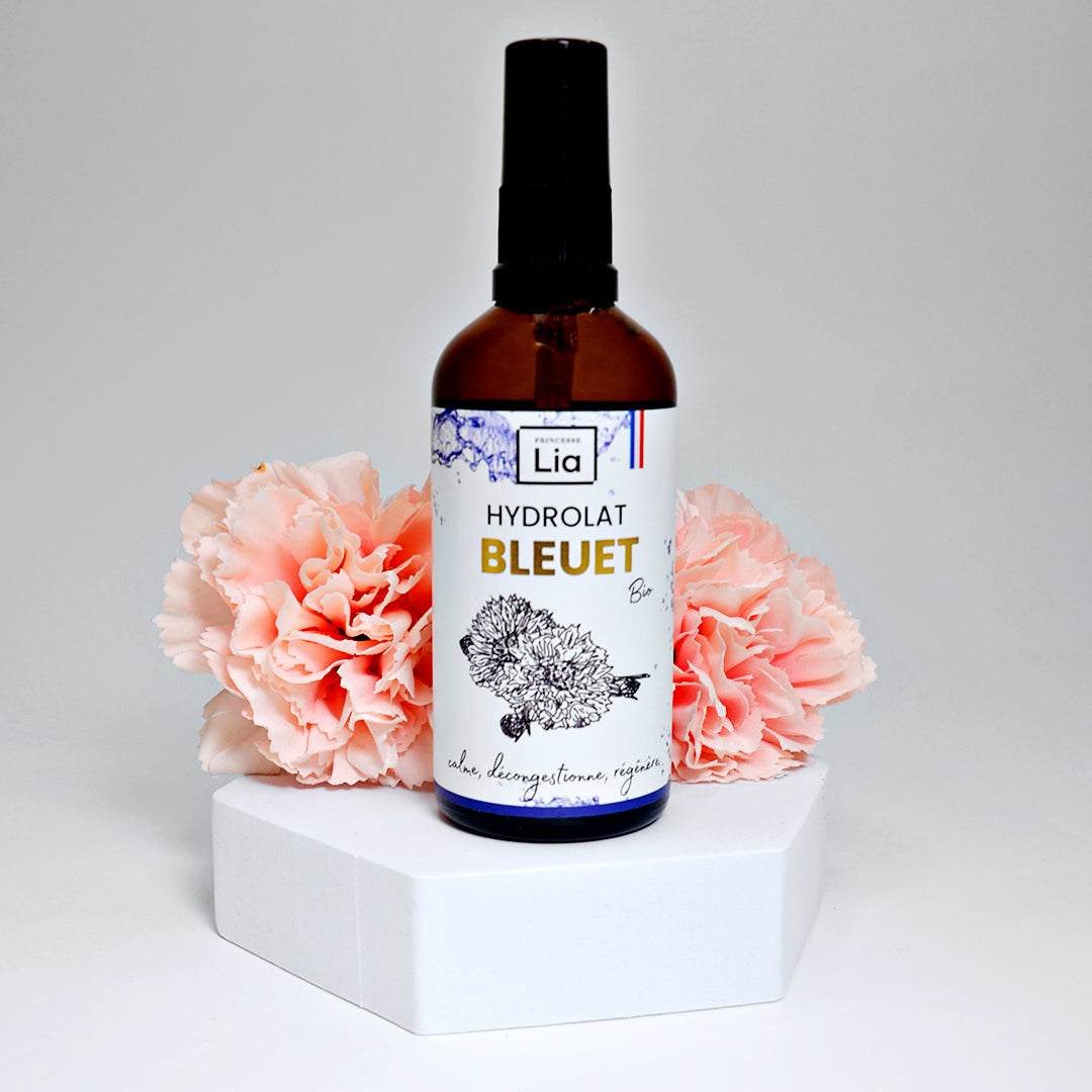 Hydrolat Bleuet Bio Français - Princesse Lia