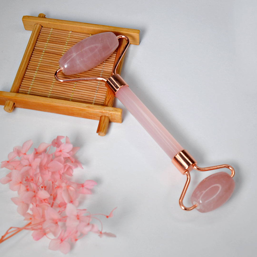 Roller de Quartz Rose